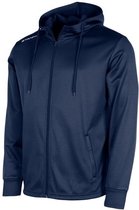 Veste de sport zippée à capuche Stanno Field - Marine - Taille 128