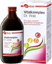 Dr. Wolz Vitalkomplex | 800gr groente en plantenstoffen  per dosering - DUITS SUPPLEMENT van het JAAR ! Totaalsupplement Vegan Vloeibaar | Als je te weinig groenten en fruit binnenkrijgt | Ideaal voor ouderen en Jongeren