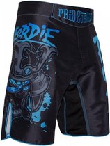 PRiDE of DiE Fight Short Ronin Black Blue Kies hier uw maat: XS - Jeans Maat 28