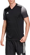 adidas Sportshirt - Maat S  - Mannen - zwart,wit