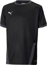 Puma Sportshirt - Maat 140  - Unisex - zwart,wit