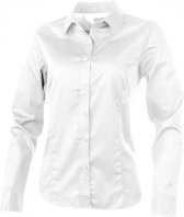 Overhemd dames wit langemouw maat XL (werkoverhemd o.a. horeca) Elevate Willshire