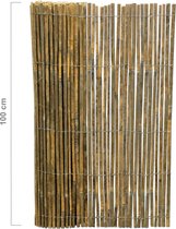 Bamboe Mat Gespleten B 500cm x H 100cm / Naturel