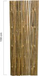 Bamboe Mat 500 x 150 cm gespleten - naturel bamboematten - duurzaam bamboescherm tuin - afscheiding tuin - tuinscherm