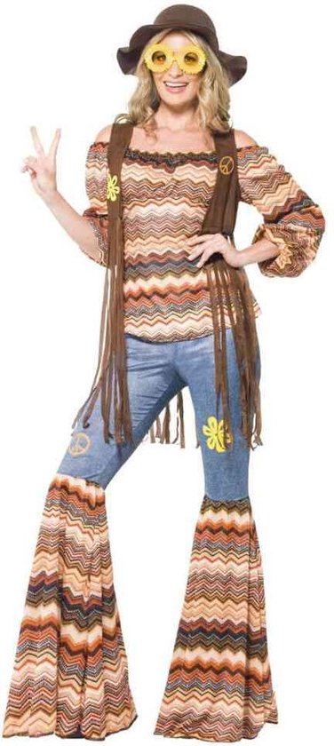 "Hippie harmonie verkleed pak voor vrouwen  - Verkleedkleding - Small"
