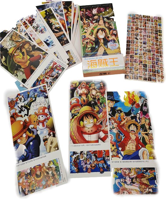 One Piece Anime 0 Stuks Mini Stickers Post Wens Kaarten Feest Uitnodigingen Bol Com