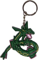 Rayquaza Pokemon Grote sleutelhanger 3D met veel detail & dubbelzijdig - Schoen kado - schoen cadeau - speelgoed - jongen - meisje