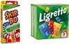 Afbeelding van het spelletje Spellenbundel - Kaartspel - 2 stuks - Skip-Bo & Ligretto