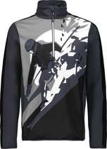 CMP Wintersportpully - Maat 164  - Unisex - donkergrijs/zwart/wit