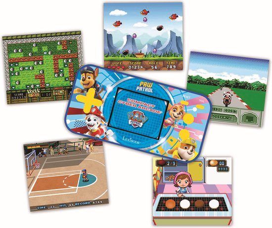 Lexibook Paw Patrol Compact Cyber Arcade videogameconsole - Disney speelgoed - 150 cyber games - speelgoed voor kinderen - Lexibook