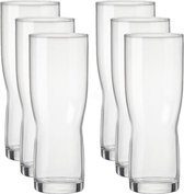 12x Speciaal bierglazen/pint glazen transparant 420 ml Pilsner