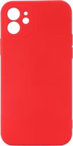 Shop4 iPhone 12 mini - Coque Arrière Rouge Mat