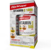 Fit&Shape Vitamine C1000 + Zink & Vitamine D3 (60 capsules)