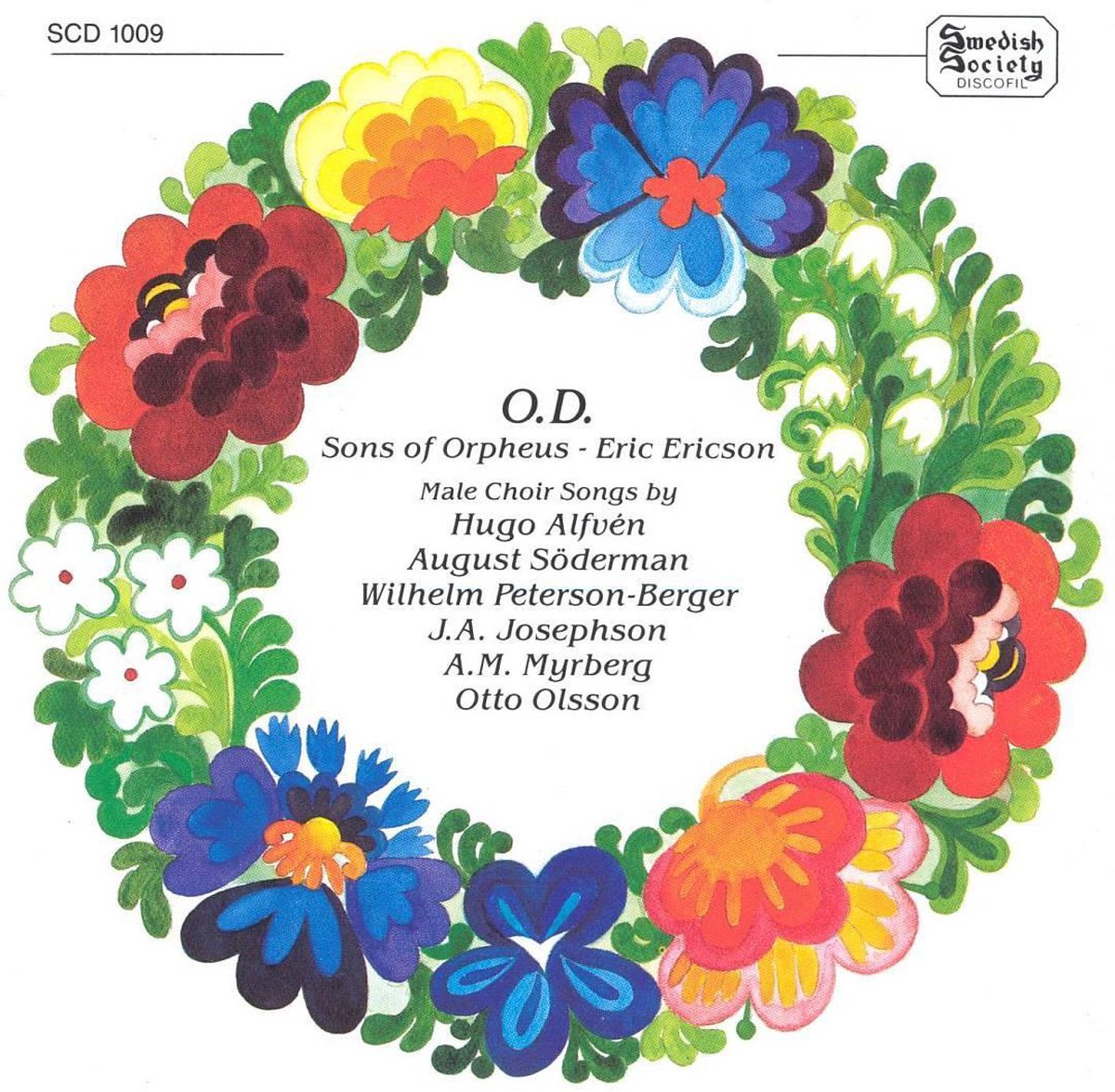 Orphei Drangar Male Choir - Collection Of Swedish Folk Songs (CD)
