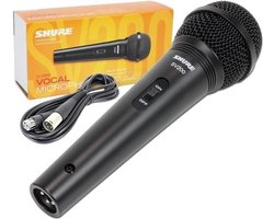Shure SV200 microfoon Zwart Karaokemicrofoon