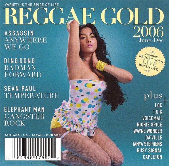 Reggae Gold 2006 + DVD
