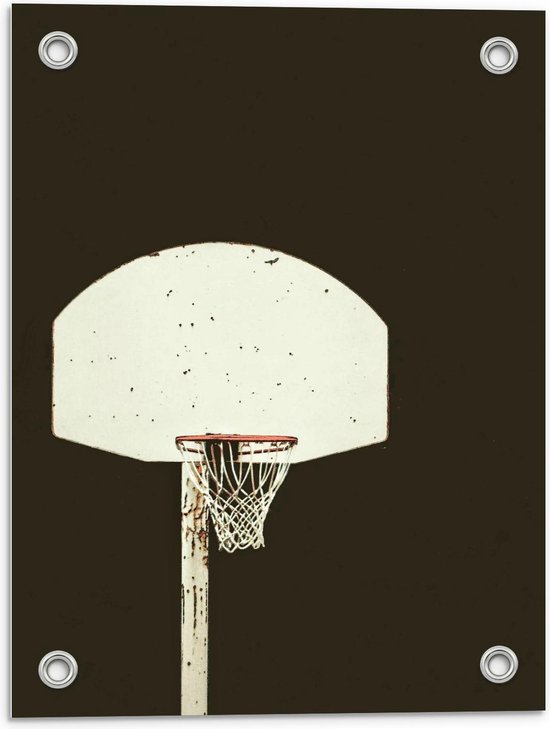 Tuinposter - Basketbalpaal - Foto op Tuinposter (wanddecoratie voor buiten en binnen)