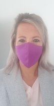 Coverup - Herbruikbaar Mondkapje - Paars - Nanotech filter - Coverup in het Paars