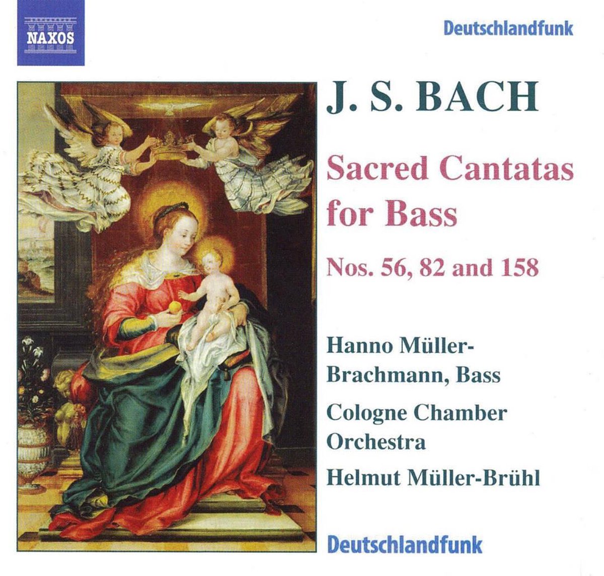 Cologne Chamber Orchestra, Helmut Müller-Brühl - J.S. BAch: Cantatas (CD)