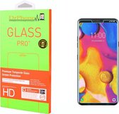 DrPhone  LG V40 / V40 ThinQ Glas - Glazen Screen protector - Tempered Glass 2.5D 9H (0.26mm)