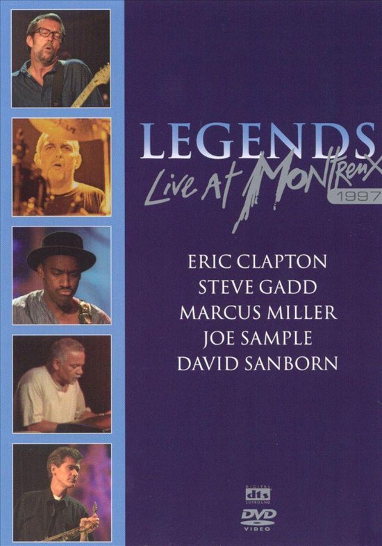 Cover van de film 'Legends Live At Montreux'