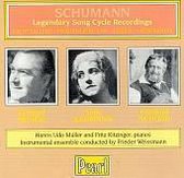 Legendary Song Cycle Recordings - Husch, Lehmann, Schorr