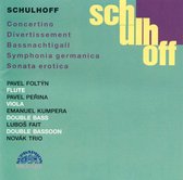 Schulhoff: Concertino, Divertissement, etc / Foltyn, et al