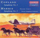 Copland: Symphony no 3; Harris: Symphony no 3 / Neeme Jarvi, Detroit SO