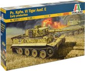 Italeri  Pz. Kpfw. VI Tiger Ausf. E (Early Production) + Ammo by Mig lijm