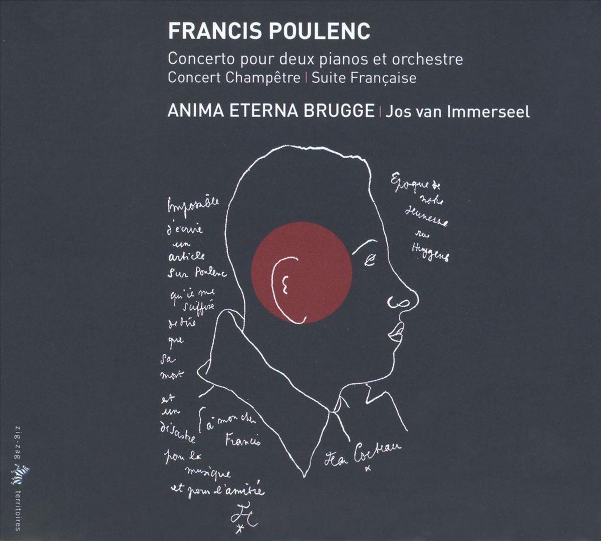 Poulenc: Concerto Pour Deux Pianos Et Orchestre, Jos van Immerseel, Anima Aeterna