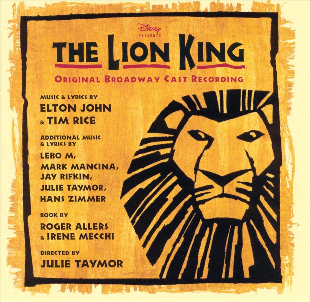 Lion King [Original Broadway Cast]