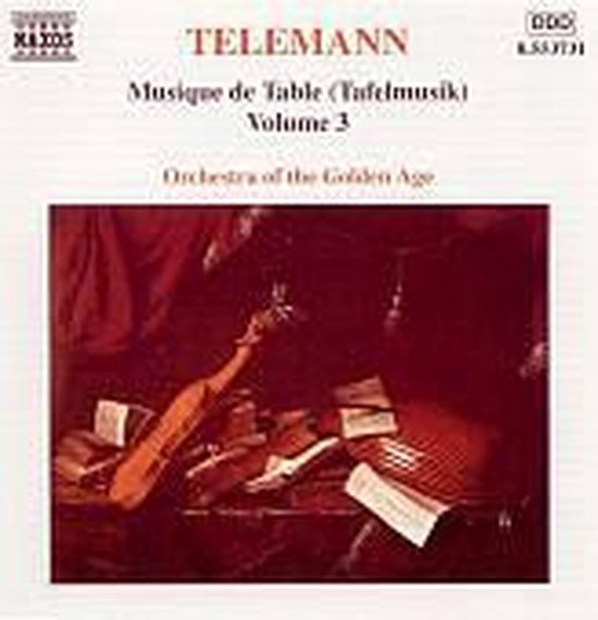 Orchestra Of The Golden Age - Telemann: Tafelmusik Volume 3 (CD)
