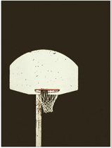 Poster – Basketbalpaal - 30x40cm Foto op Posterpapier