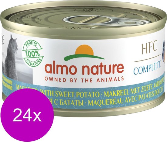 24x 70g Almo Nature HFC Complete Katten Natvoer Tonijn Met Pompoen Kattenvoer Nat 2