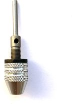 Kleine boorkop – Sleutelloze snelspanboorkop met rond schacht – Spanbereik ø0,50 mm – ø2,00 mm