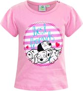 Disney baby shirt - 101 dalmatiërs - roze - maat 80/86 (18 maanden)