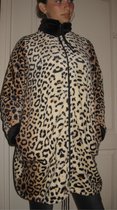 Leopard Fleece parka van TAUBERT -  maat 40