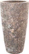 Baq Lava Partner Straight M 35x35x65 cm Relic Rust Metal bloempot