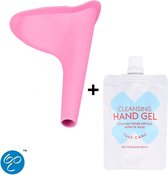 Plastuitje Inclusief Handgel - Plastuit Roze Inclusief Reiniging Plastuit en Handen