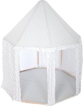 Tente Yurt Atmosphera gris - Tente de jeu - H160 cm - Grijs - Tente pour enfants