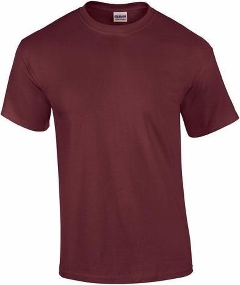 Bordeaux rood katoenen shirt voor volwassenen L 40 52 bol