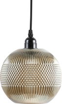 MLK - Hanglamp - 1 lichts - E27 - Bruin / Goud - ca. 19cm (L/T) x 19cm (B) x 21cm (H) ca. 1100 g