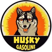 Husky Gasoline Emaille Bord