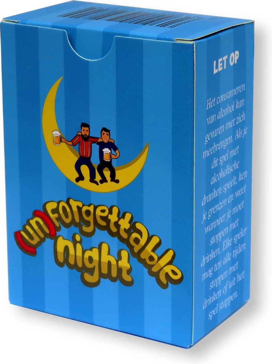 (Un)Forgettable Night® Drankspel - Kaartspel - Drank Spelletjes - Kaarten - 18+
