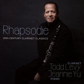 Todd Levy - Rhapsodie - 20th-Century Clarinet C (CD)
