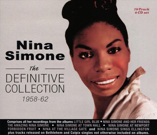 Definitive Collection 1958 62 Nina Simone Cd Album Muziek 