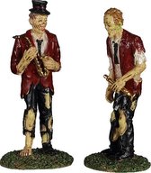 Lemax - A Chilling Band Of Two- Set Of 2 - Kersthuisjes & Kerstdorpen