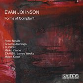 Graeme Jennings & Mieko Kanno - Evan Johnson: Forms Of Complaint (CD)