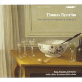 Bystrom: Three Sonatas For Keyboard & Violin Op.