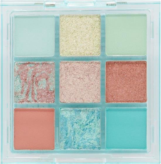 W7 Soft Hues Pressed Pigment Augenpuderdose - Aquamarine